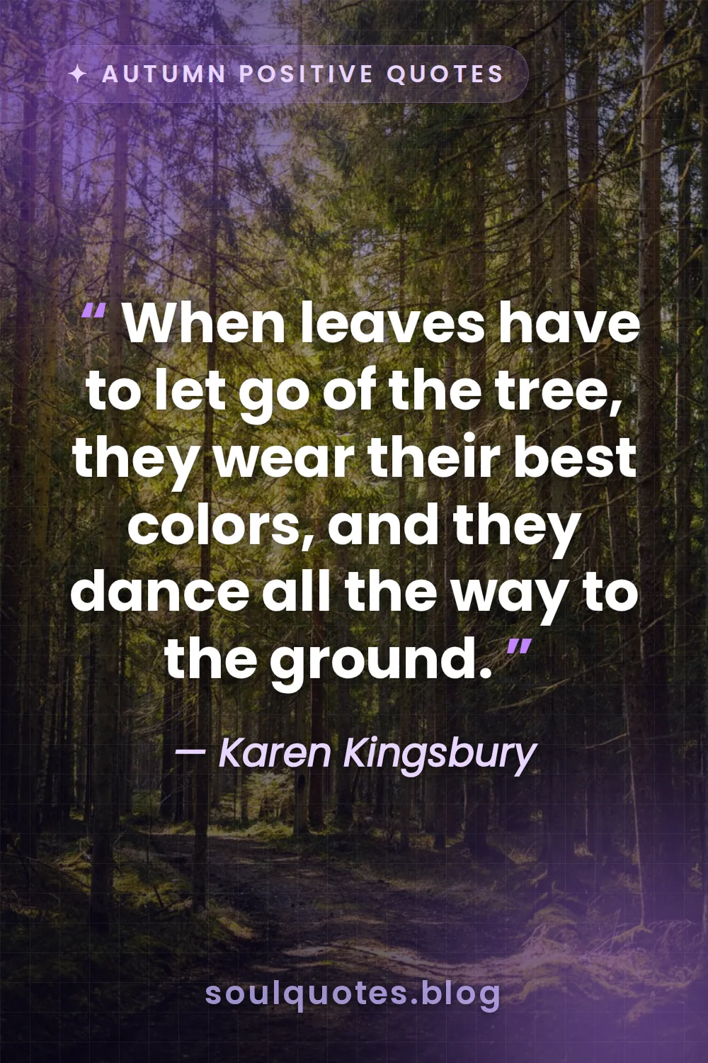 vibrant multicolored leaves dancing through a sunlit woodland