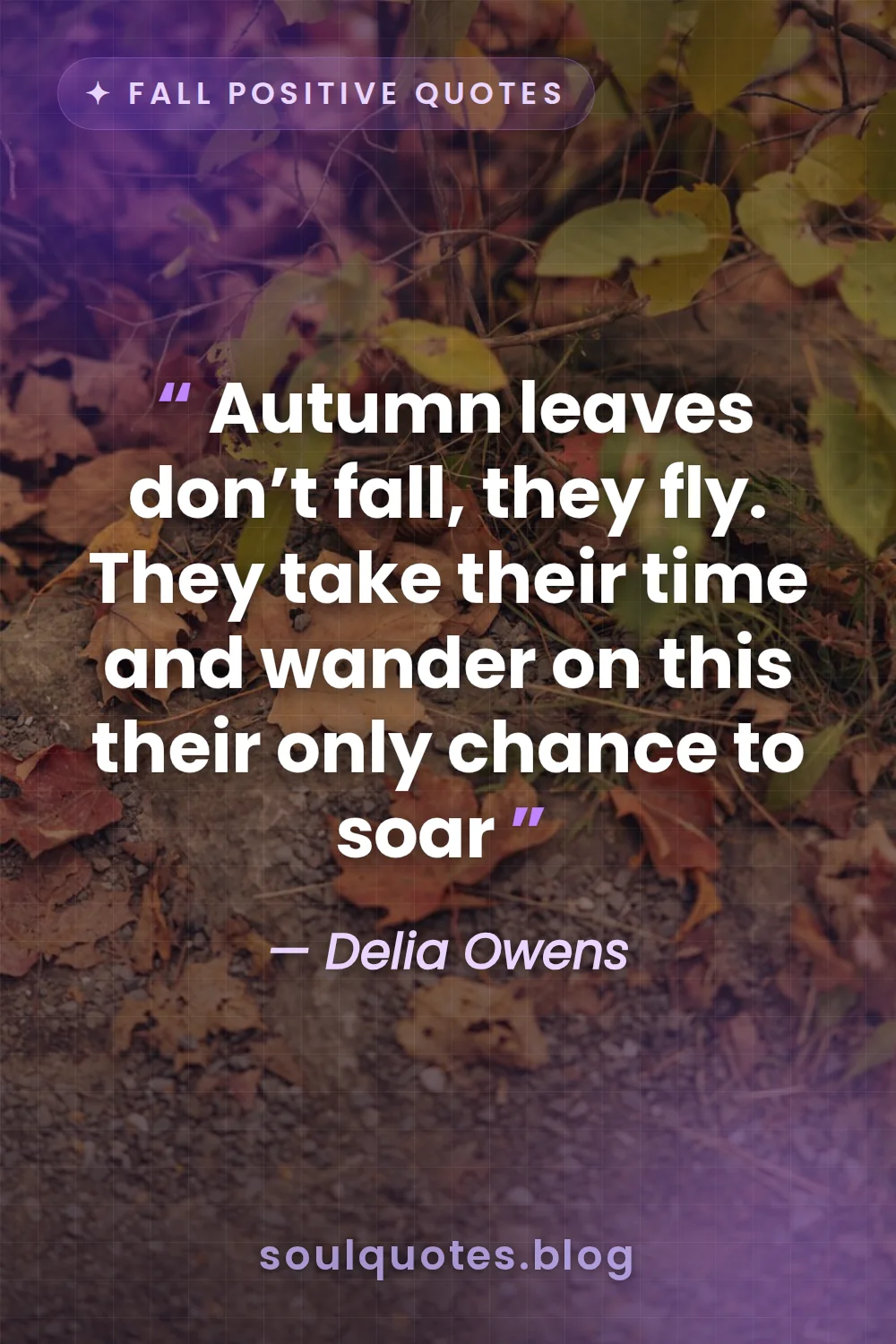 falling orange leaves drifting through a crisp autumn breeze