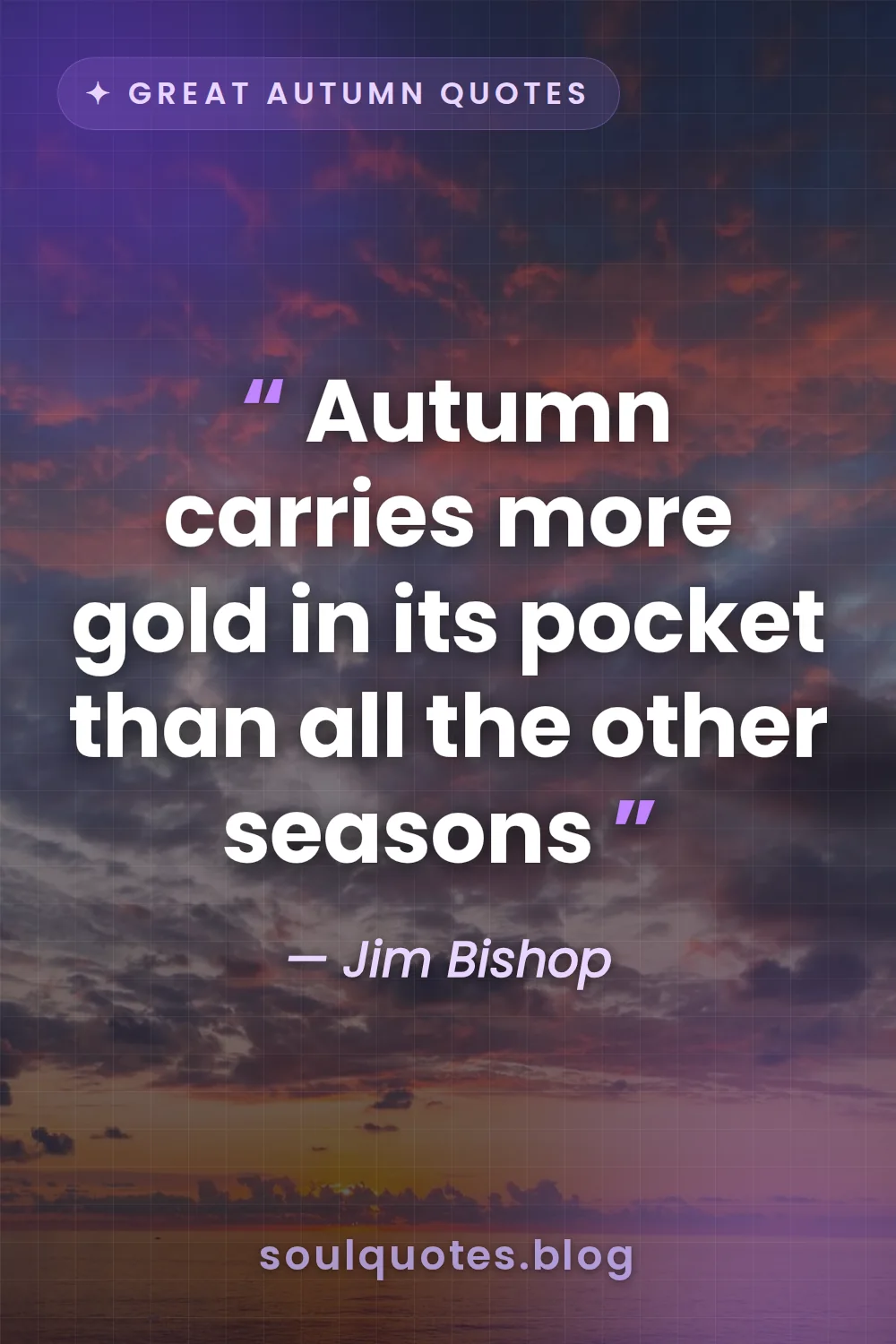 warm golden hour light glowing through orange autumn foliage