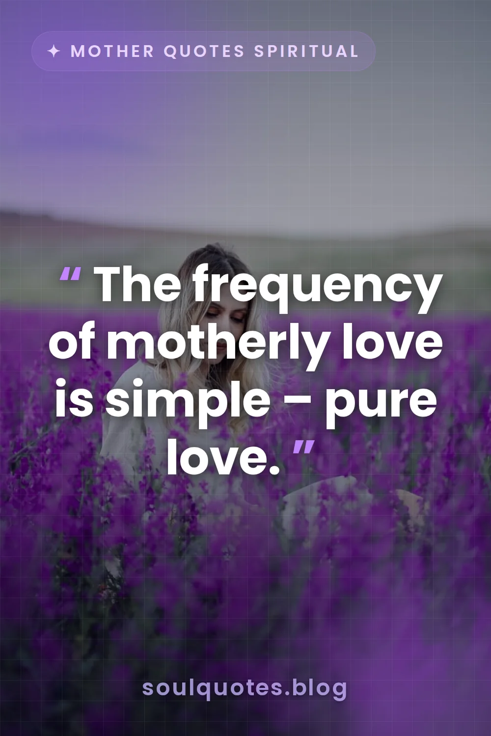 vast field of purple lavender swaying in gentle breeze