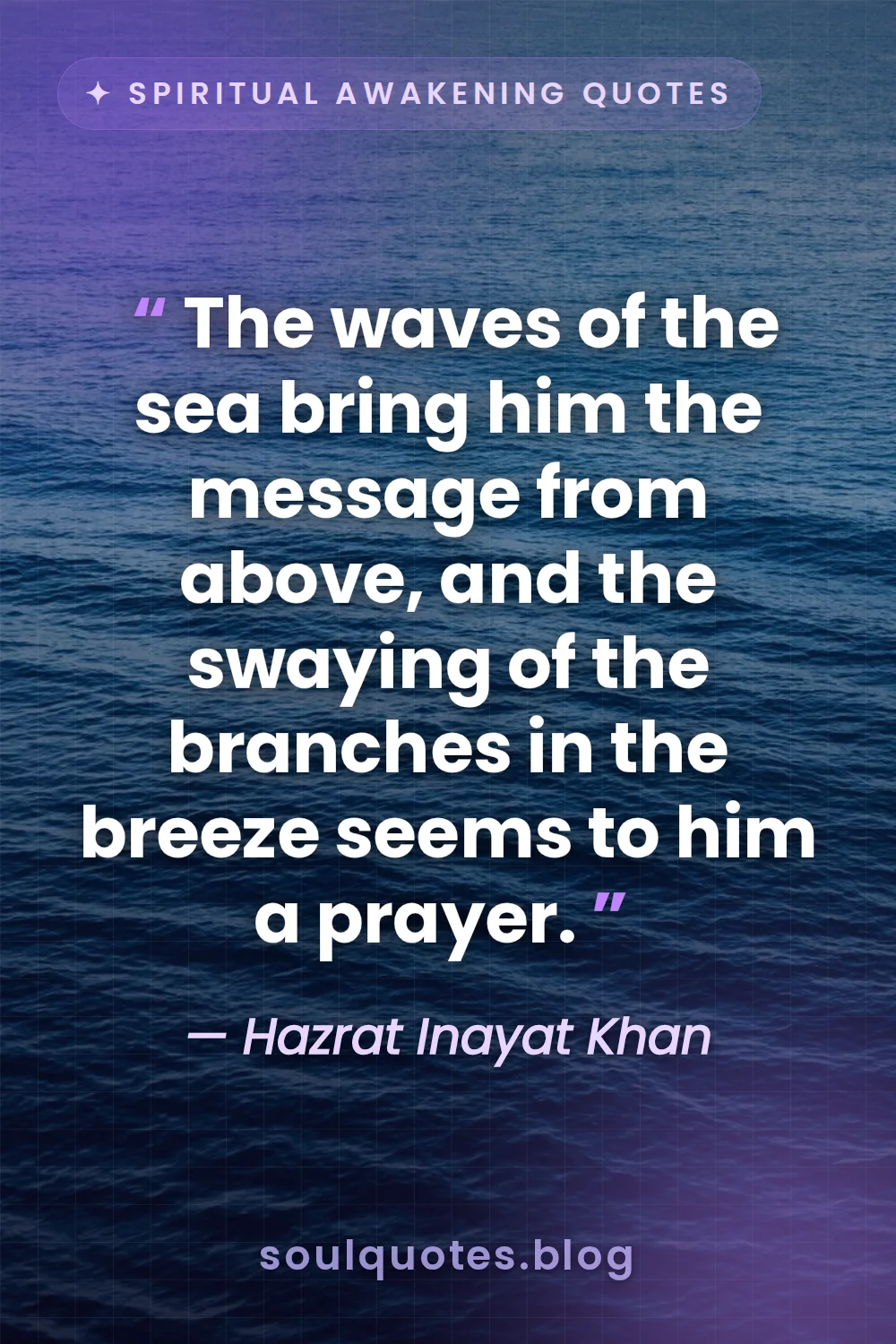 crashing ocean waves under a soft morning sky