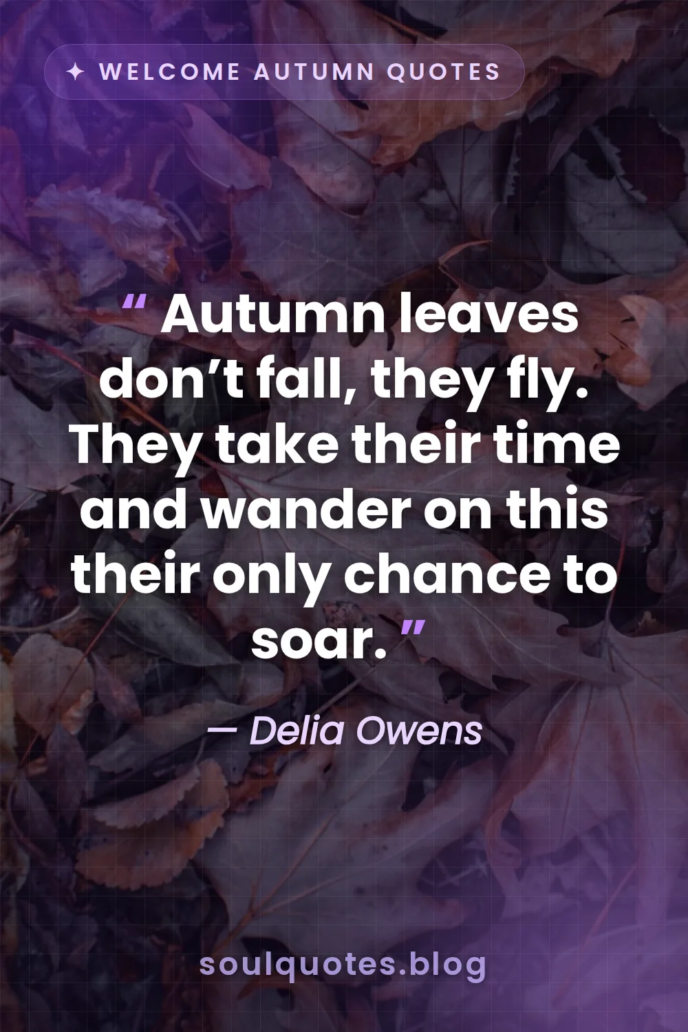 colorful leaves dancing in the wind against blue sky